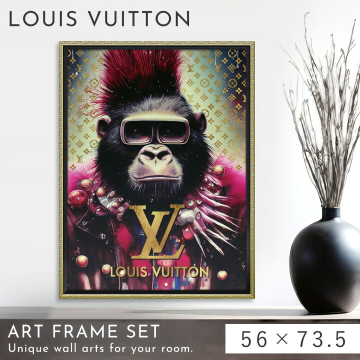 楽天市場】【5％OFF＋最大P37倍】アートパネル LOUIS VUITTON ルイ  