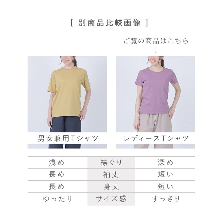 楽天市場】インド綿100% Tシャツ 半袖 レディース トップス 綿100 