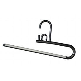 ハンガー すべらない 滑らない おしゃれ 連結 セット 2本組 まとめ買い ズボン ズボン用 スラックス スラックスハンガー パンツ メンズ 男性 レディース 女性 ボトムス ボトムハンガー ブラック 黒 ブラウン 茶 アイボリー プラスチック 軽い 軽量 省スペース スリム ...