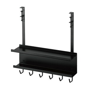 ケーブル ルーター 収納 ケーブル コード まとめる ケーブルボックス ラック ボックス フック デスク 山崎実業 ホワイト 白 ブラック 黒 シンプル smart デスク下 ケーブル&ルーター収納ラッ