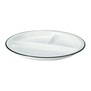 ワンプレート 丸皿 26cm 仕切り 食器 食洗機対応 レンジ 割れない 軽い スタッキング カラフル おしゃれ アウトドア キャンプ Natule サーフランチプレート ナチュール BPAフリー 割れない食器