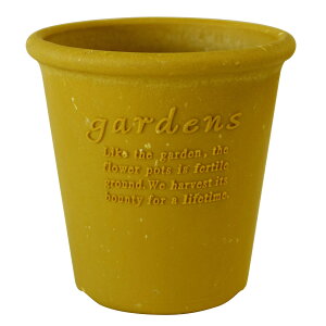 プランター 深型 丸型 4号 アンティーク おしゃれ 屋外 プラスチック 植木鉢 gardens パピエ エコポット丸型 4号 ガーデニング ガーデン 雑貨