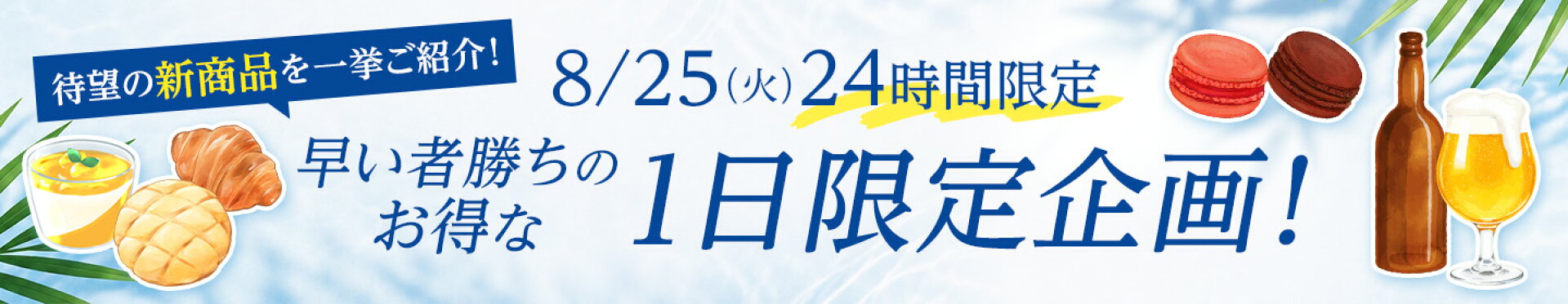 24時間限定クーポン