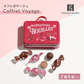 【A配送】セバスチャン・ブイエ コフレボヤージュ バレンタイン 洋菓子 冬ギフト チョコレート ギフトBOX 詰め合わせ 贈り物 通販 ショッパー付き トリュフ バレンタイン バレンタインチョコ 義理 子供 本命 2026 プチギフト おしゃれ