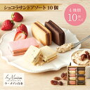 【B配送】送料無料 ラ・メゾン白金 ショコラサンドアソート10コ(ピンク) プレゼント ギフト スイーツ お菓子 詰め合わせ 洋菓子 贈り物 手土産 個包装 お祝い お返し ショコラサンド 食べ物 ブランド ホワイトデー