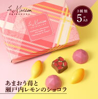 【A配送】ラ・メゾン白金 あまおう苺と瀬戸内レモンのショコラ プレゼント ギフト スイーツ チョコレート…