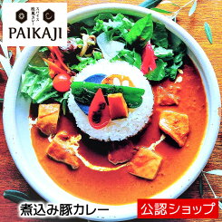 【エントリー必須※お買いものパンダカレー皿CP対象商品】スパイス欧風カレー PAIKAJI パイカジ 煮込み豚カレー 中辛【C配送】カレー グルメ ご当地 本格 スパイス 欧風 ポークカレー スパイス欧風カレー ヒハツ 石垣島 南国カレー