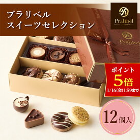 【ポイント5倍！1/16 1:59まで】【A配送】プラリベル プラリベルスイーツセレクション バレンタイン 洋菓子 冬ギフト チョコレート ギフトBOX 詰め合わせ 贈り物 通販 ショッパー付き トリュフ バレンタインチョコ 義理 子供 本命 小分け 2026 プチギフト おしゃれ