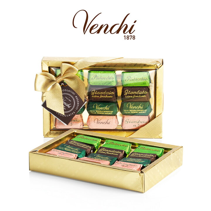 楽天市場】【B配送】Venchi (ヴェンキ) ジャンドゥイオット ゴールデン 