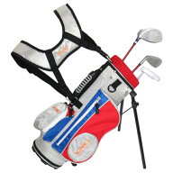 イグニオ クラブセット おはじめセット ジュニア 3～5才用 身長100～120cm キャディバッグ付き 3本セット…