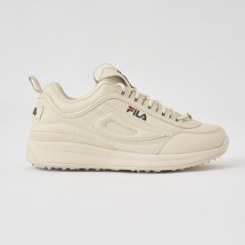 フィラ ゴルフシューズ レディース シューズ (753970) ゴルフ シューレース式スパイクレスシューズ D : ベージュ FILA