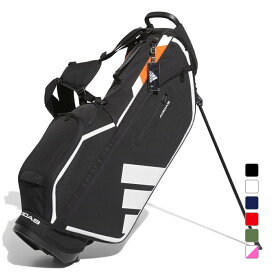 アディダス 軽量 スリーバー スタンドバッグ 8.5型 スタンド (DG711) 2.6kg 軽量スリムサイズのスタンドバッグ メンズ ゴルフ キャディバッグ adidas
