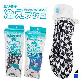 冷えプシュ 氷のう 冷感スプレー 2WAYタイプ (HPUSHI2BL) 氷のうプラス涼感ミスト機能を備えたアイテム