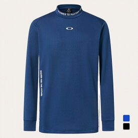 オークリー ゴルフウェア 長袖 シャツ 秋 冬 SLIGHTLY PAISLEY MOCK (FOA405739) メンズ OAKLEY