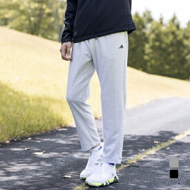 アディダス ゴルフウェア ロングパンツ 秋 冬 テクスチャードワイドテーパード アンクルパンツ カジュアル メンズ adidas