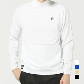 フィラ ゴルフウェア 長袖セーター 秋 冬 ハイネックニットセーター (782740) FILA