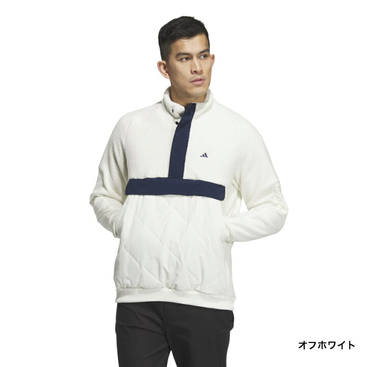 楽天市場】アディダス ゴルフウェア アウターウェア 秋 冬 カラーブロック アノラック ボアフリースジャケット (HY0981) メンズ adidas  : 楽天GORA店 Supported by GOLF5