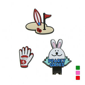パーリーゲイツ SURFTURF柄 PVCマーカー (0533184601) ゴルフ ラウンド小物 PEARLY GATES