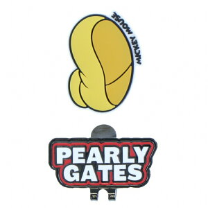 パーリーゲイツ ゴルフ ラウンド小物 MICKEY MOUSE PVCマーカー (0531284015) 人気のミッキーマウス コラボ PEARLY GATES