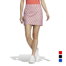 アディダス レディース ゴルフウェア スカート 春 夏 マルチカラードBOSプリントスカート (IKK43) adidas