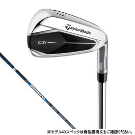 テーラーメイド Qi IRON ゴルフ 単品アイアン Diamana BLUE TM60 2024年モデル メンズ TaylorMade