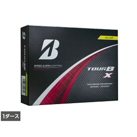 ブリヂストン 24 TOUR B X ツアー B X イエロー (B4YXJ) 1ダース(12球入) ゴルフ 公認球 BRIDGESTONE