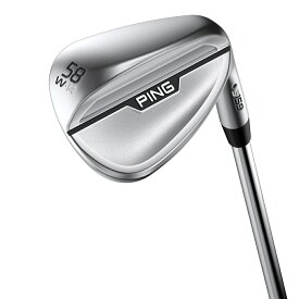 ピン S159 クロム ウェッジ 58W ゴルフ ウェッジ NS PRO MODUS 3 TOUR 105 S 58゜/14゜ 2024年 メンズ PING