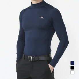 ティゴラ ゴルフウェア 長袖コンプレッションインナー 秋 冬 コンプレッション ハイネック (TR-1U1053LH) メンズ TIGORA