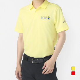 キャロウェイ ゴルフウェア 半袖シャツ 春 夏 TOYSTORY 鬼カノコ半袖シャツ (C23134140) メンズ Callaway