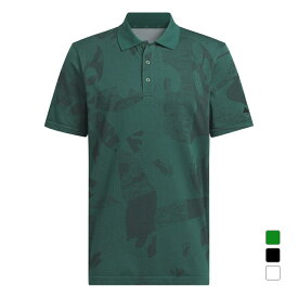 アディダス ゴルフウェア 半袖シャツ 秋 冬 GO-TO PRIMEKNIT サイドシームレス 半袖ポロ (JTX79) メンズ adidas