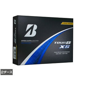 ブリヂストン 24TOUR B XS パールホワイト (S4GXJ) 2ダース(24球入) ゴルフ 公認球 BRIDGESTONE