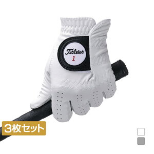 3枚セット タイトリスト ゴルフウェア プロフェッショナルテック ゴルフグローブ TG53 (6665287389) メンズ Titleist