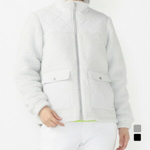 ティゴラ レディース ゴルフウェア 長袖ウインドブレーカー 秋 冬 T.防寒ジャケット フリース ストレッチ UVカット Octa(R)cpcp(R) 保温 (TR-1W2684F) TIGORA