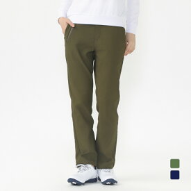 コルウィン レディース ゴルフウェア 秋 冬 股上深め ロングパンツ カジュアル (KO-1B2804) Kolwin