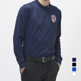 フィラ ゴルフウェア 長袖シャツ 秋 冬 モックネック長袖シャツ (783526A) メンズ FILA