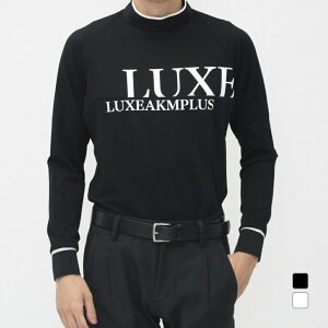 NXGCPCGvX StEFA Vc H ~ CHEST LOGO MOCK NECK LONG T-SHIRT (LAT-24050) Y LUXE AKM PLUS