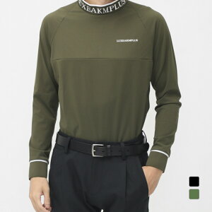 NXGCPCGvX StEFA Vc H ~ HEM LOGO MOCK NECK LONG T-SHIRT (LAT-24052) Y LUXE AKM PLUS