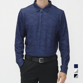 ティゴラ ゴルフウェア 長袖シャツ 秋 冬 アイヒート裏シャギーポロシャツ (TR-1L1734P-H) メンズ TIGORA