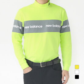 ニューバランス ゴルフウェア 長袖シャツ 秋 冬 L/SLEEVE MOCK NECK PULLOVER (0124267003) メンズ New Balance