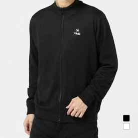 ピン ゴルフウェア 長袖セーター 秋 冬 23FWフルジップニットブルゾン (6213270007) メンズ PING