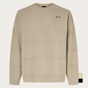 オークリー ゴルフウェア 長袖セーター 秋 冬 LOGO JQ SWEATER (FOA406967) メンズ OAKLEY