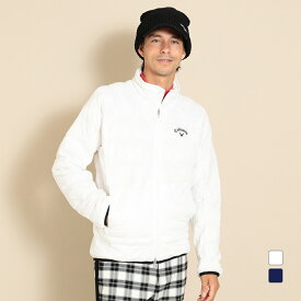 キャロウェイ ゴルフウェア 長袖ウインドブレーカー 秋 冬 スターストレッチ中綿ブルゾン (C23215104) メンズ Callaway