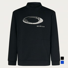 オークリー ゴルフウェア 長袖トレーナー 秋 冬 GB ELIPSE FLEECE MOCK (FOA406952) メンズ OAKLEY