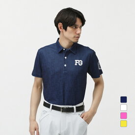 フィラ ゴルフウェア 半袖シャツ 春 夏 タイポ系PT半袖シャツ (744604) メンズ FILA