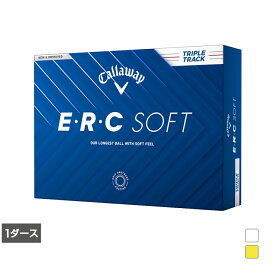 キャロウェイ E・R・C SOFT 25 1ダース(12球入) ゴルフ 公認球 Callaway