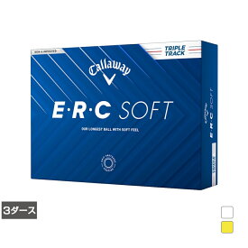 キャロウェイ E・R・C SOFT 25 3ダース(36球入) ゴルフ 公認球 Callaway