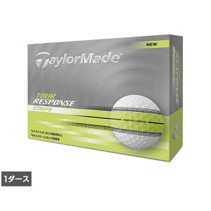 �e�[���[���C�h TOUR RESPONSE Stripe Yellow (N9526501) 1�_�[�X(12����) �S���t ���F�� TaylorMade