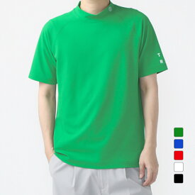 ティゴラ ゴルフウェア 半袖シャツ 春 夏 秒乾(R)モックシャツ (TR-1H1164H) メンズ TIGORA