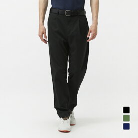 ブリーフィング ゴルフウェア ロングパンツ 春 夏 MS PLEATED WIDE TAPERED PANTS カジュアル (BRG251M35) メンズ BRIEFING