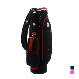 マンシングウェア レディース マンシング レディス飛び刺繍キャディバッグ (MG5SCB03L) ゴルフ キャディバッグ 8.5型 Munsingwear